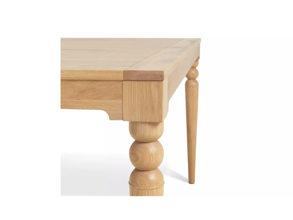 Habitat Barnwell Oak 6 Seater Dining Table Only - Natural