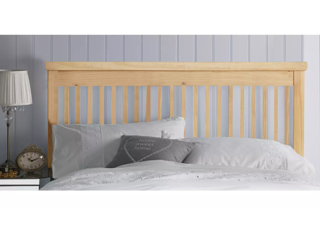 Aubrey Kingsize Headboard - Oak Stain