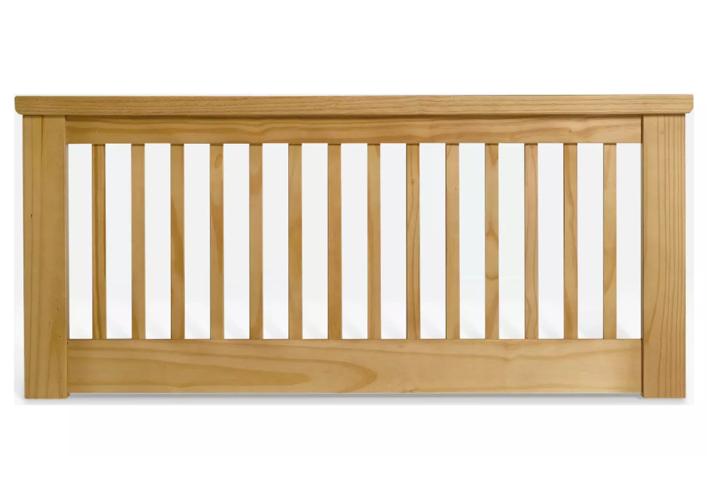 Aubrey Kingsize Headboard - Oak Stain