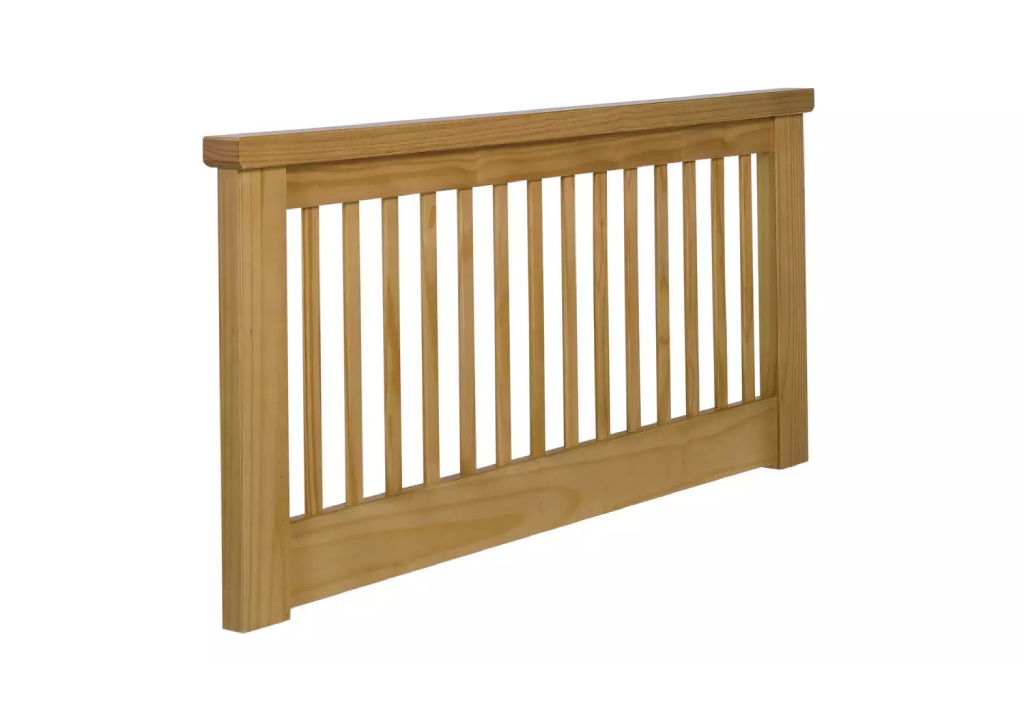 Aubrey Kingsize Headboard - Oak Stain