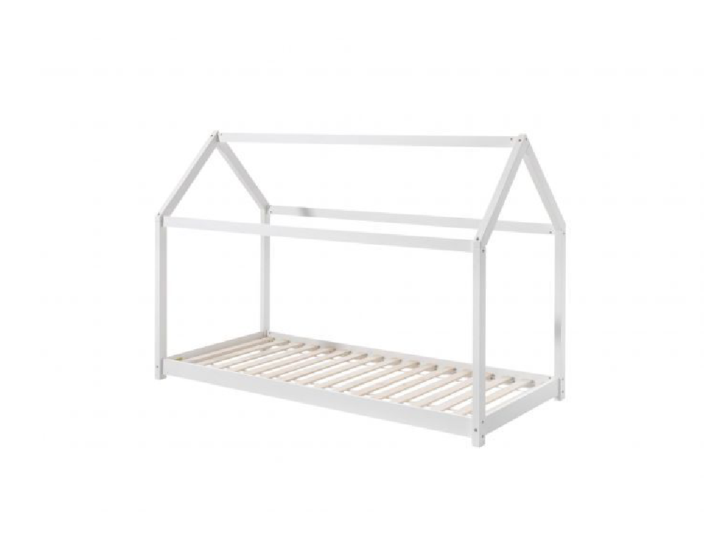 Vipack Hut House Bed in -  White (90x200cm)