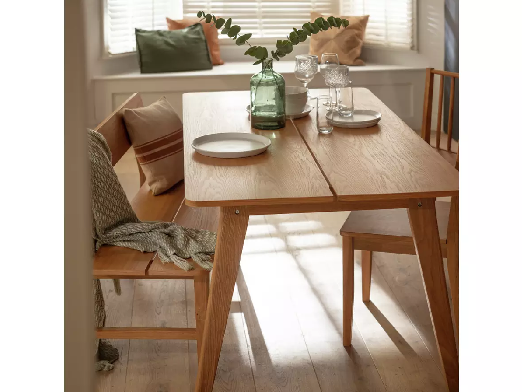 Habitat Nel Oak Veneer 4 Seater Dining Table