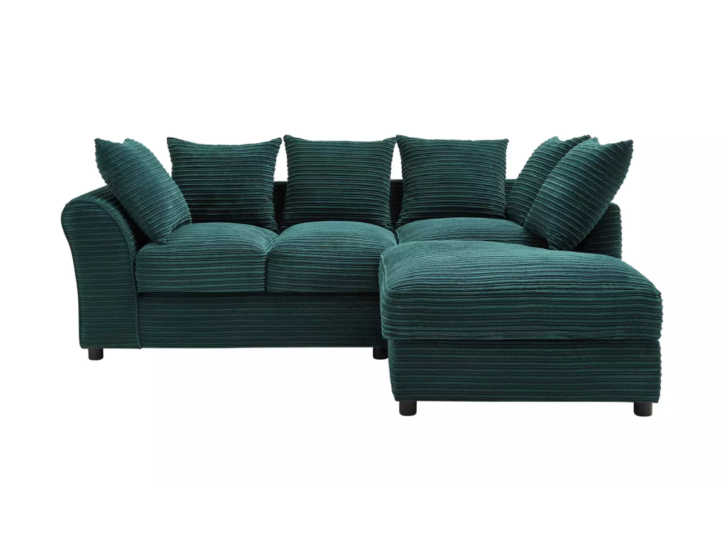 Harry Small Right Hand Corner Chaise Sofa - Teal