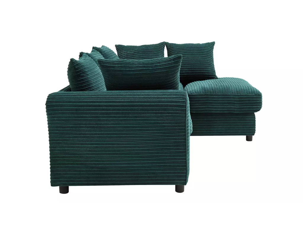 Harry Small Right Hand Corner Chaise Sofa - Teal