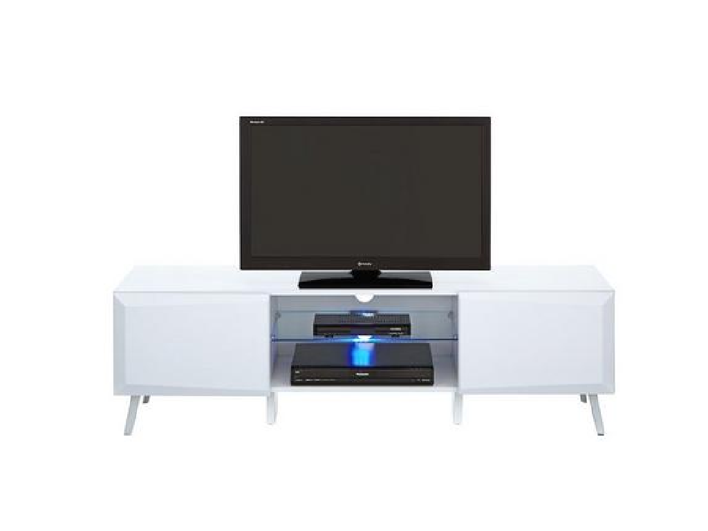 Xander wide high gloss tv stand deals