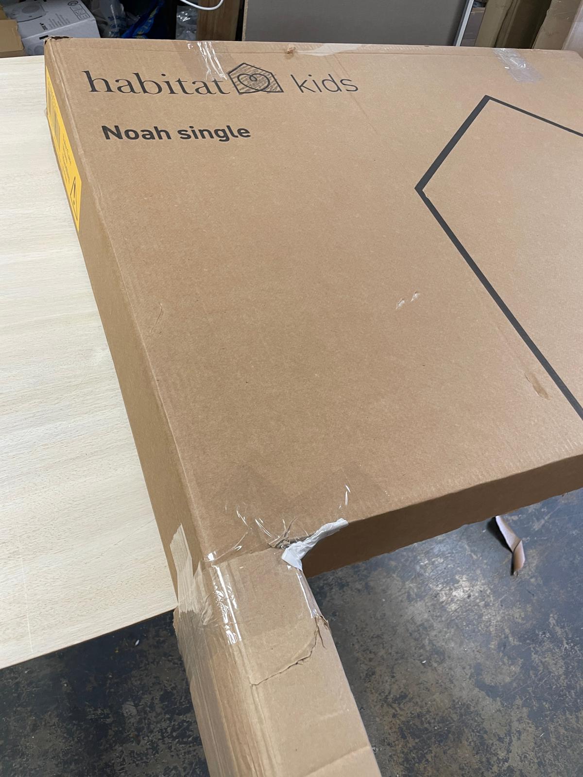 Habitat Noah Single Bed Frame - White