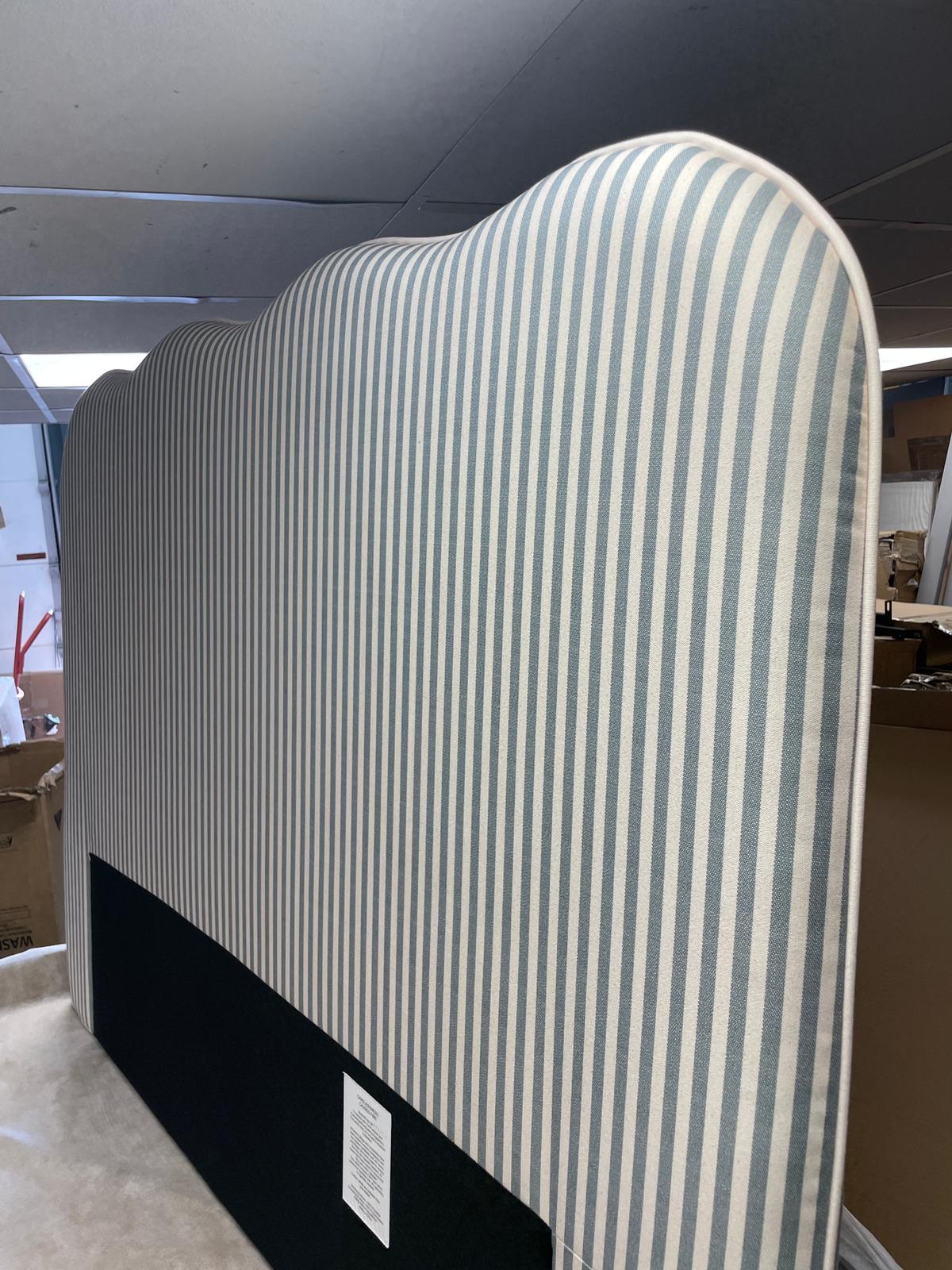 Habitat Onda Linen Double Headboard - Beige