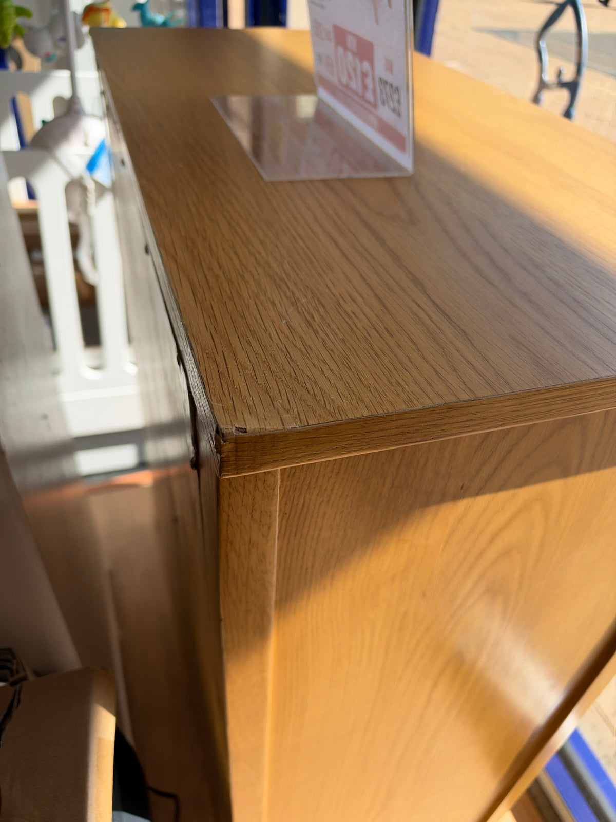 Islington Short Bookcase - Oak (B-Grade)