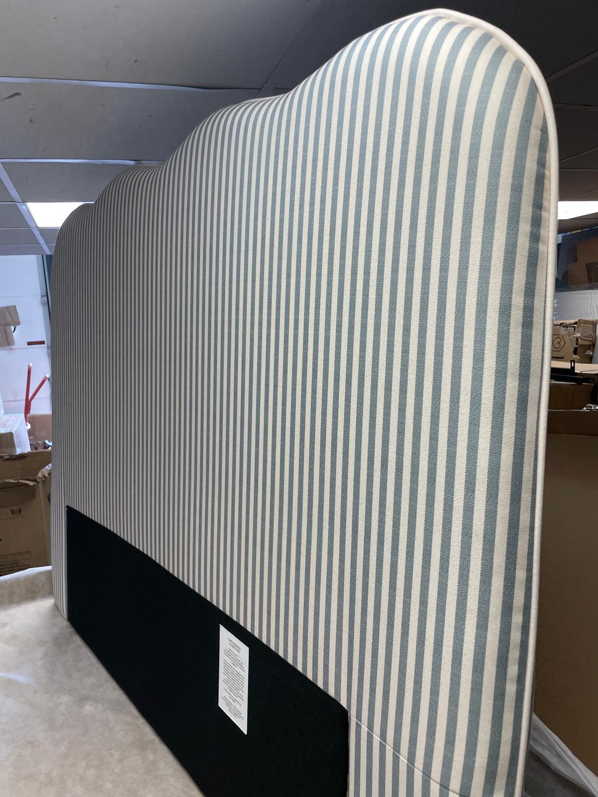 Habitat Onda Linen Double Headboard - Beige