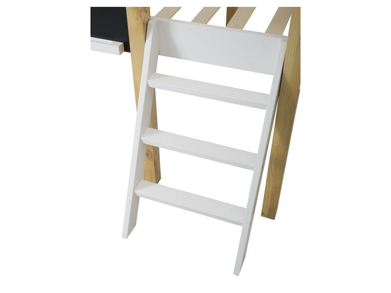 Pixie Mid Sleeper Bed with Slide and Chalkboard (Minor Defect)