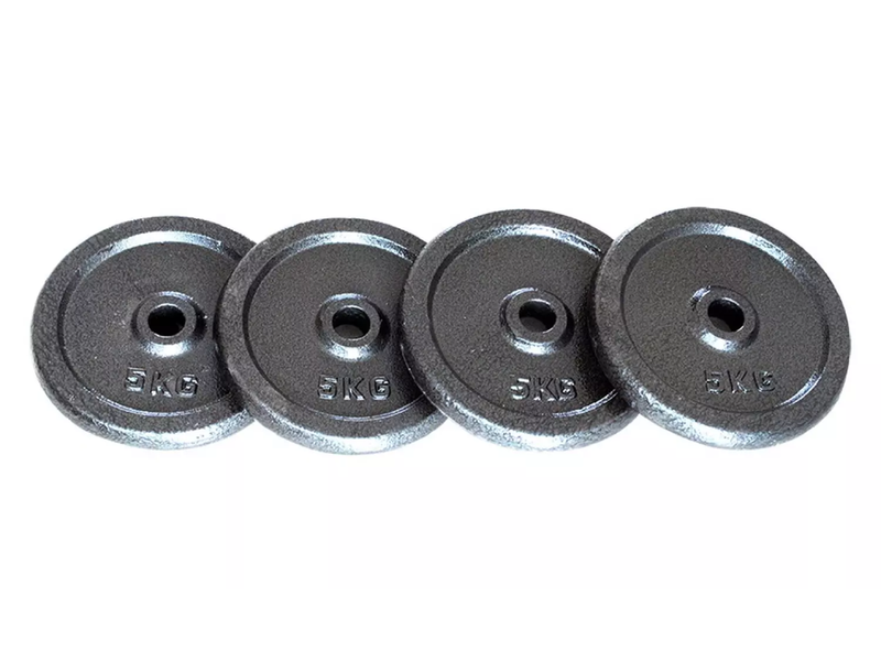 Opti Cast Iron Weight Plates - 4 x 5kg