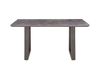 Bronx 160 cm Concrete Effect Dining Table With 1 Bench + 4 Chairs