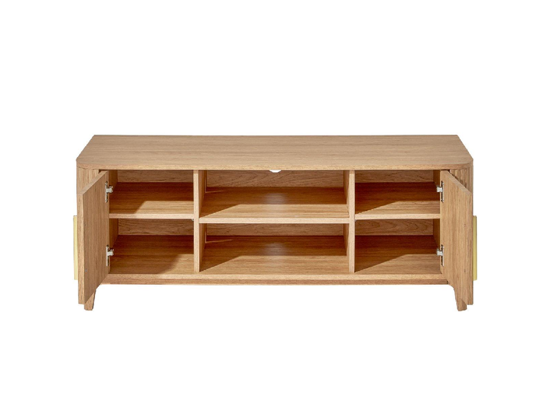 Carina TV Unit - fits up to 50 inch TV - Oak