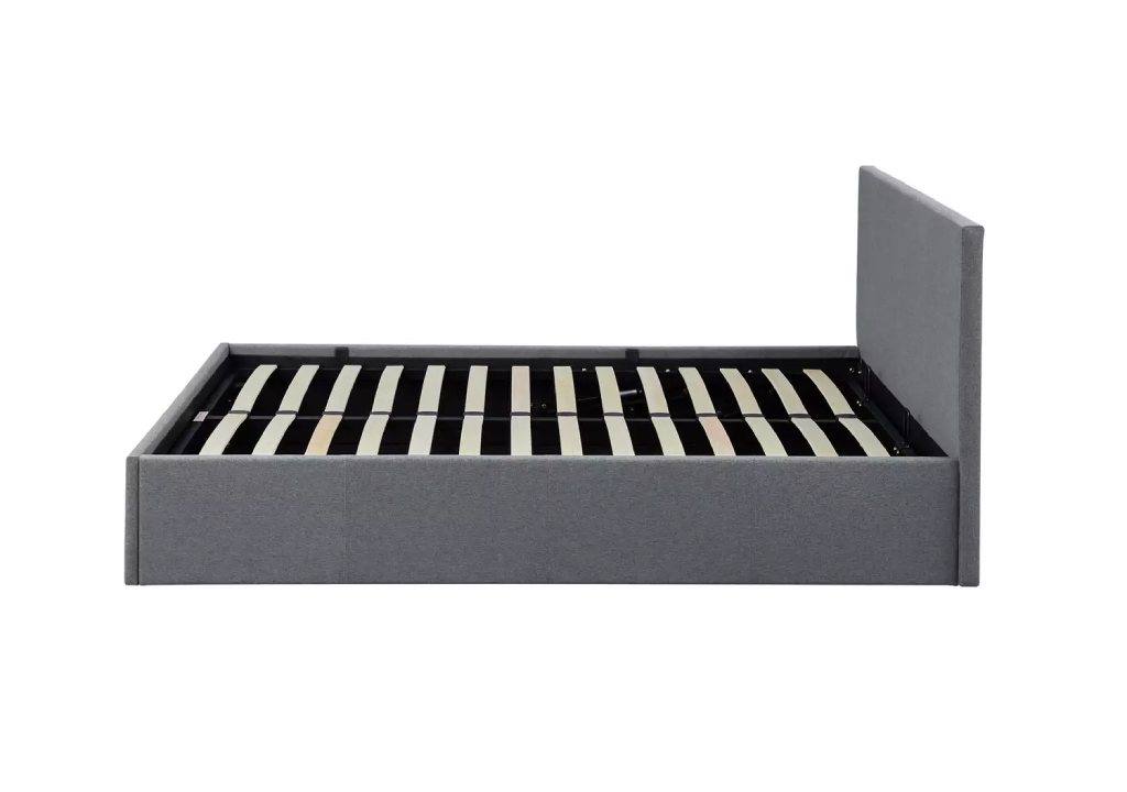 Heathdon Kingsize End Lift Ottoman Bed - Grey
