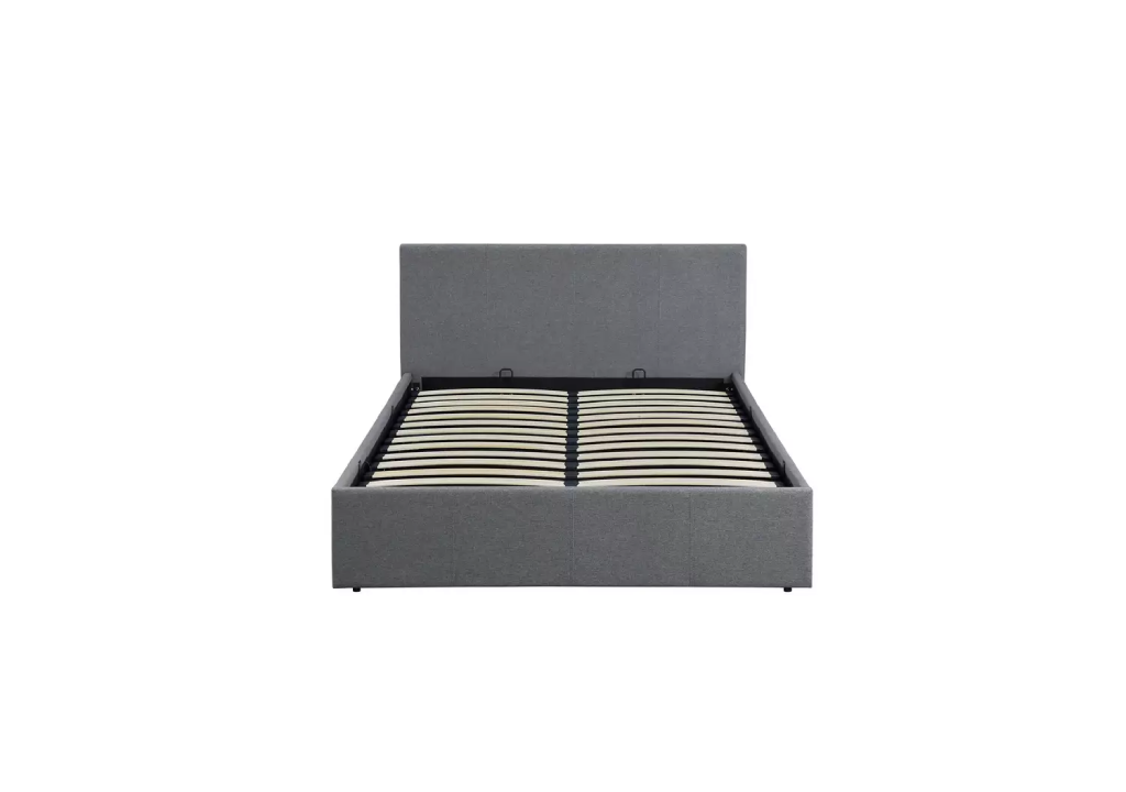 Heathdon Kingsize End Lift Ottoman Bed - Grey