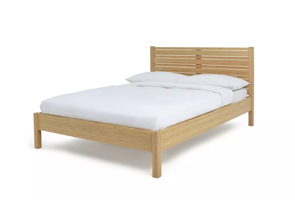 Habitat Eave Bamboo Kingsize Bed Frame - Natural