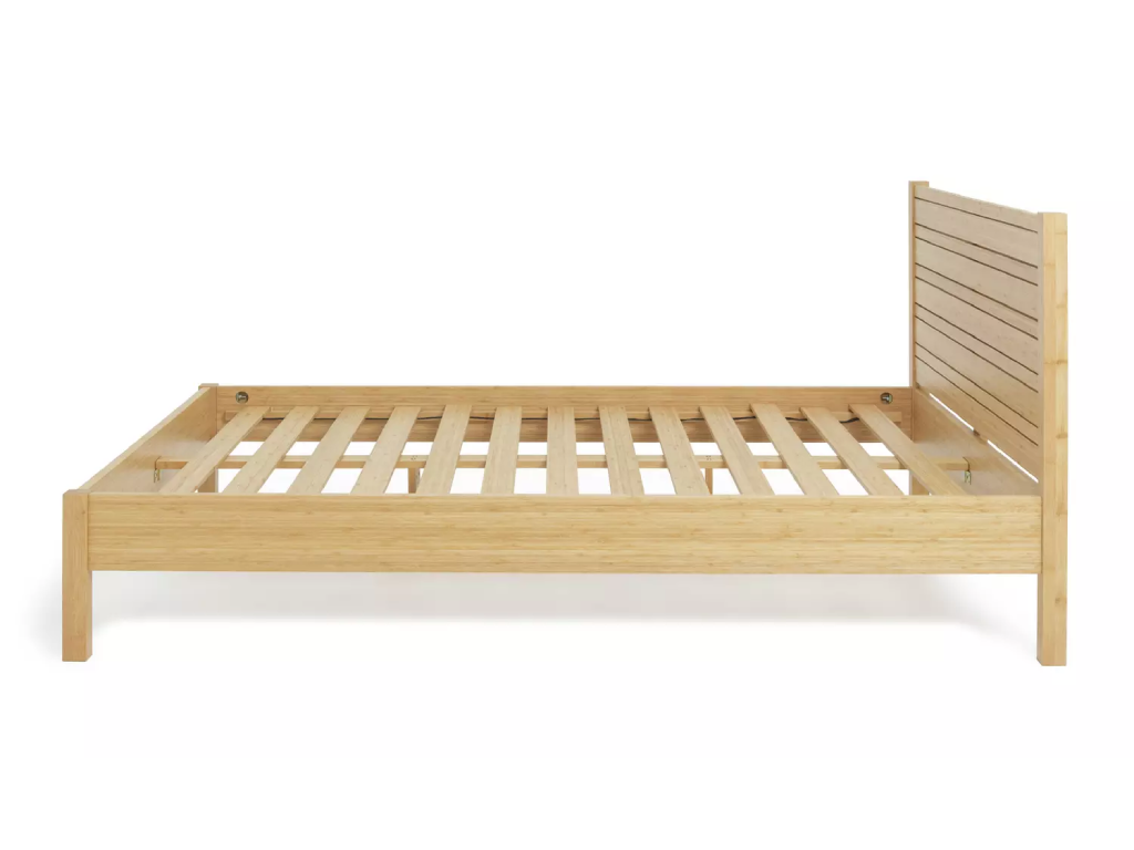 Habitat Eave Bamboo Kingsize Bed Frame - Natural