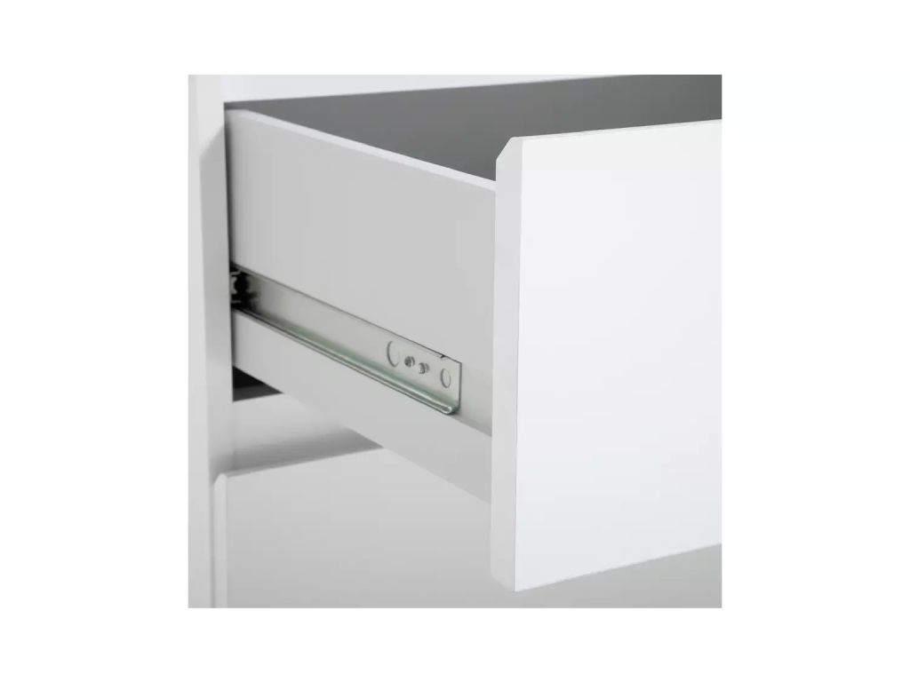 Habitat Jenson 3 Door 4 Drawer Wardrobe - White Gloss
