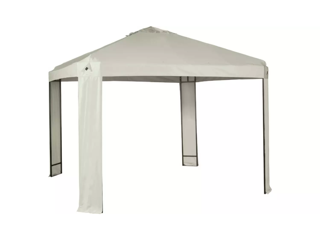 3m x 3m Garden Gazebo - Cream