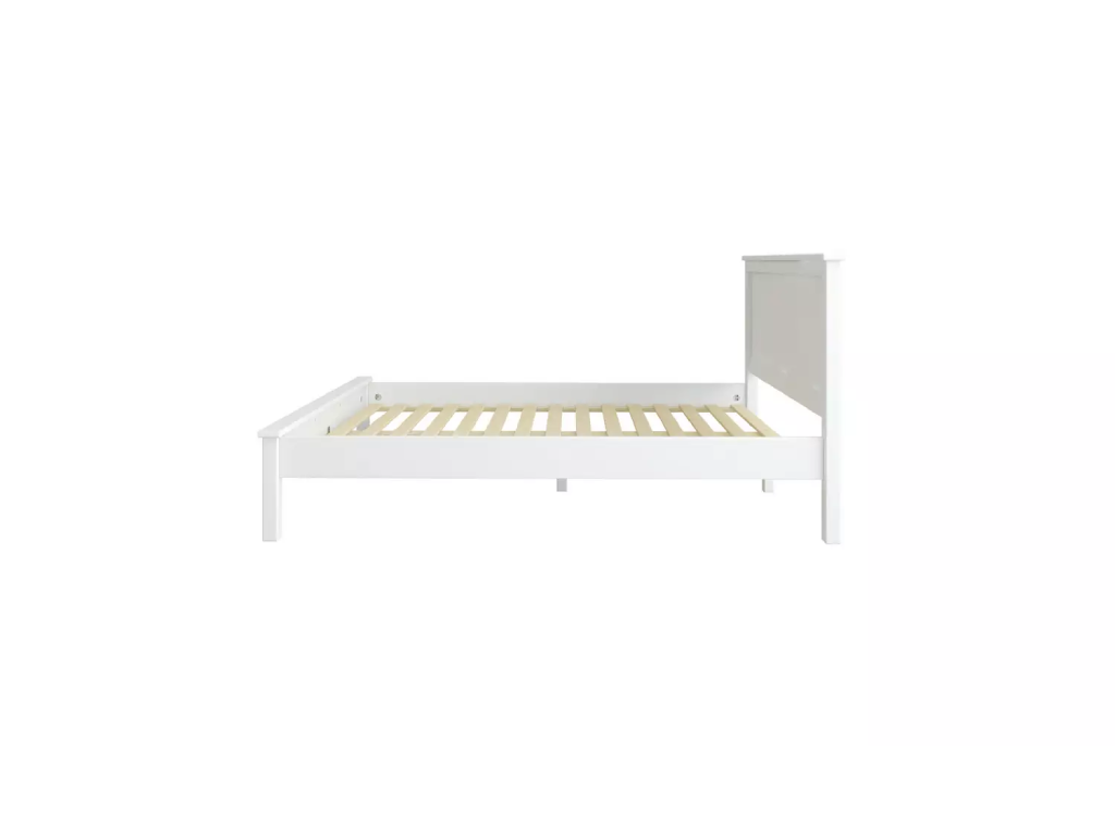 Habitat Brooklyn Double Wooden Bed Frame - White