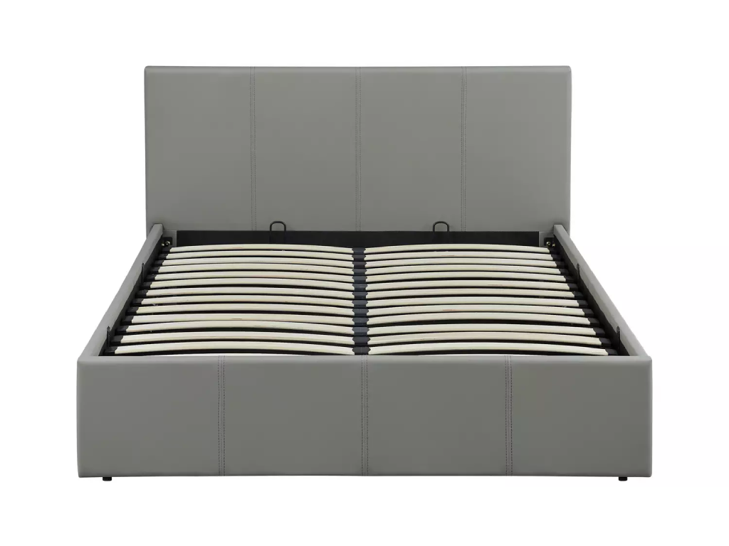 Lavendon Kingsize End Open Ottoman Bed Frame - Grey