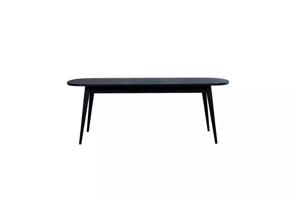 Habitat Etta Extending 6 - 8 Seater Dining Table Black Stain (B-GRADE)