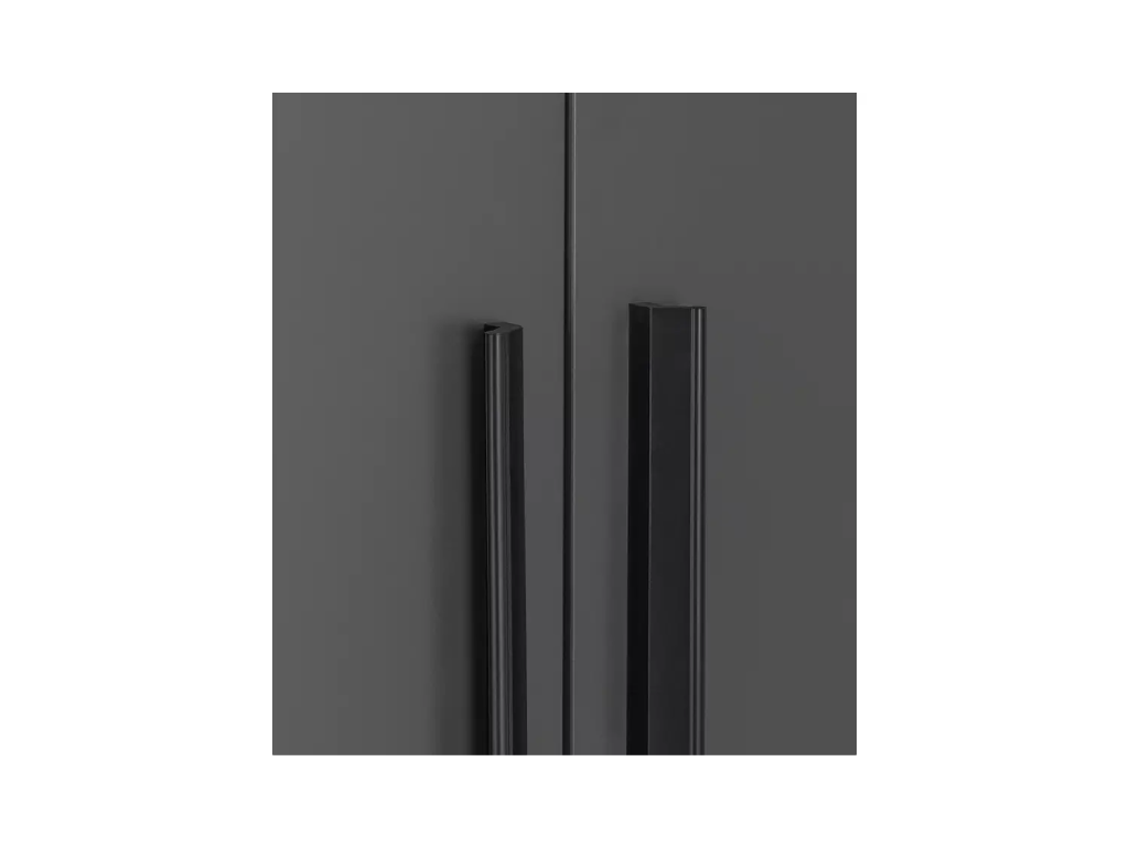 Habitat Munich 4 Door Wardrobe - Anthracite