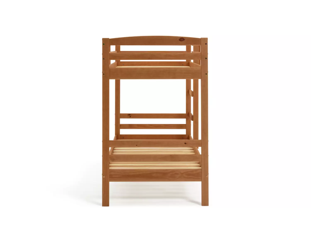 Josie Single Bunk Bed Frame - Pine