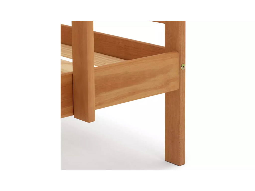 Josie Single Bunk Bed Frame - Pine