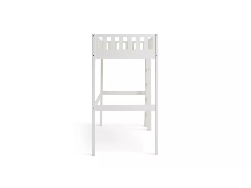 Habitat Ronnie High Sleeper Bed & Mattress - White (B-GRADE)
