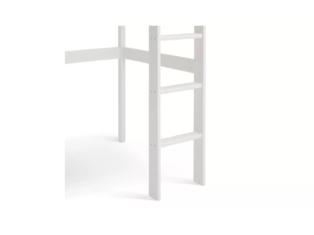 Habitat Ronnie High Sleeper Bed & Mattress - White (B-GRADE)