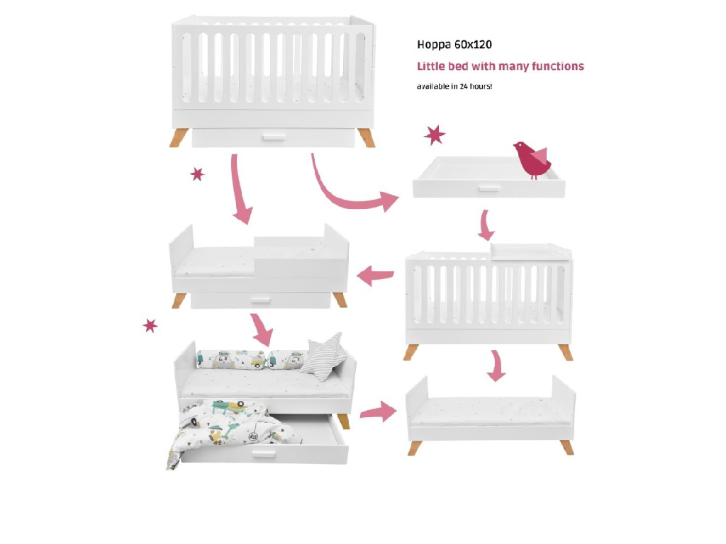 Bellamy Hoppa Cot Bed