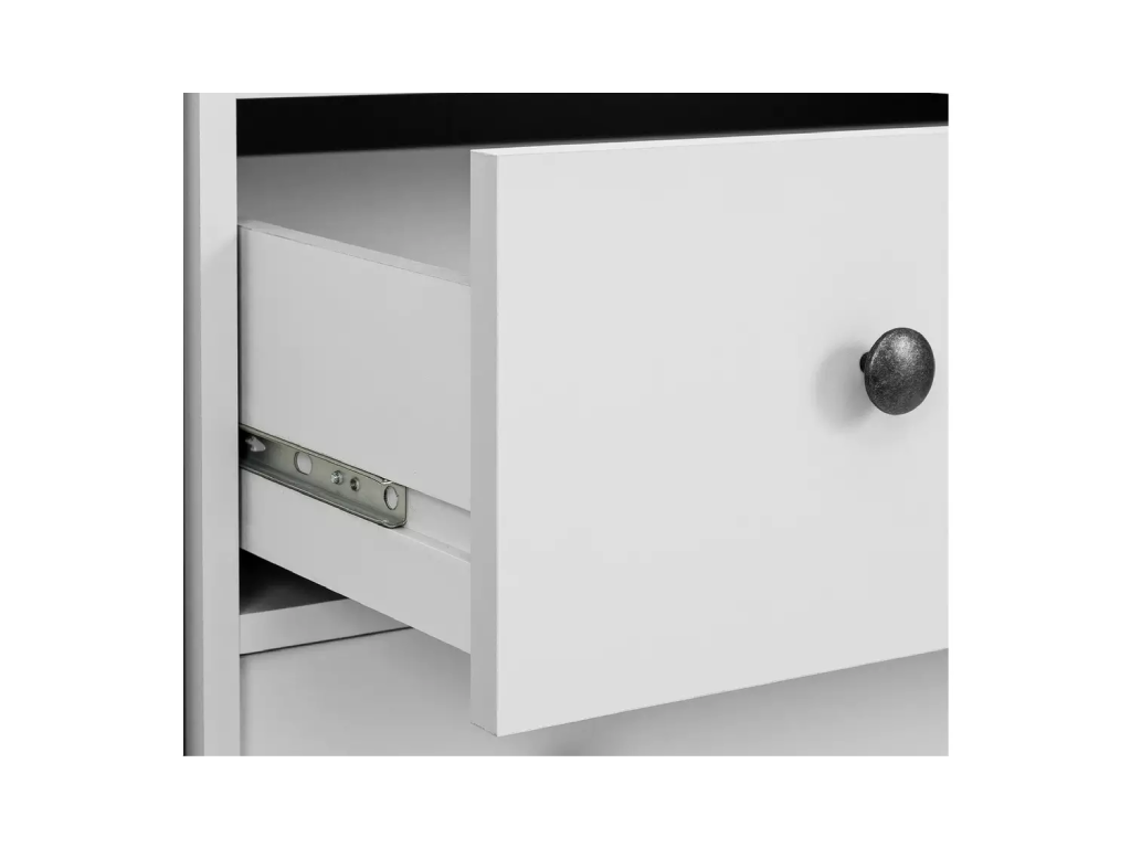 Kensington 4 Door 2 Drawer Wardrobe - Soft Grey