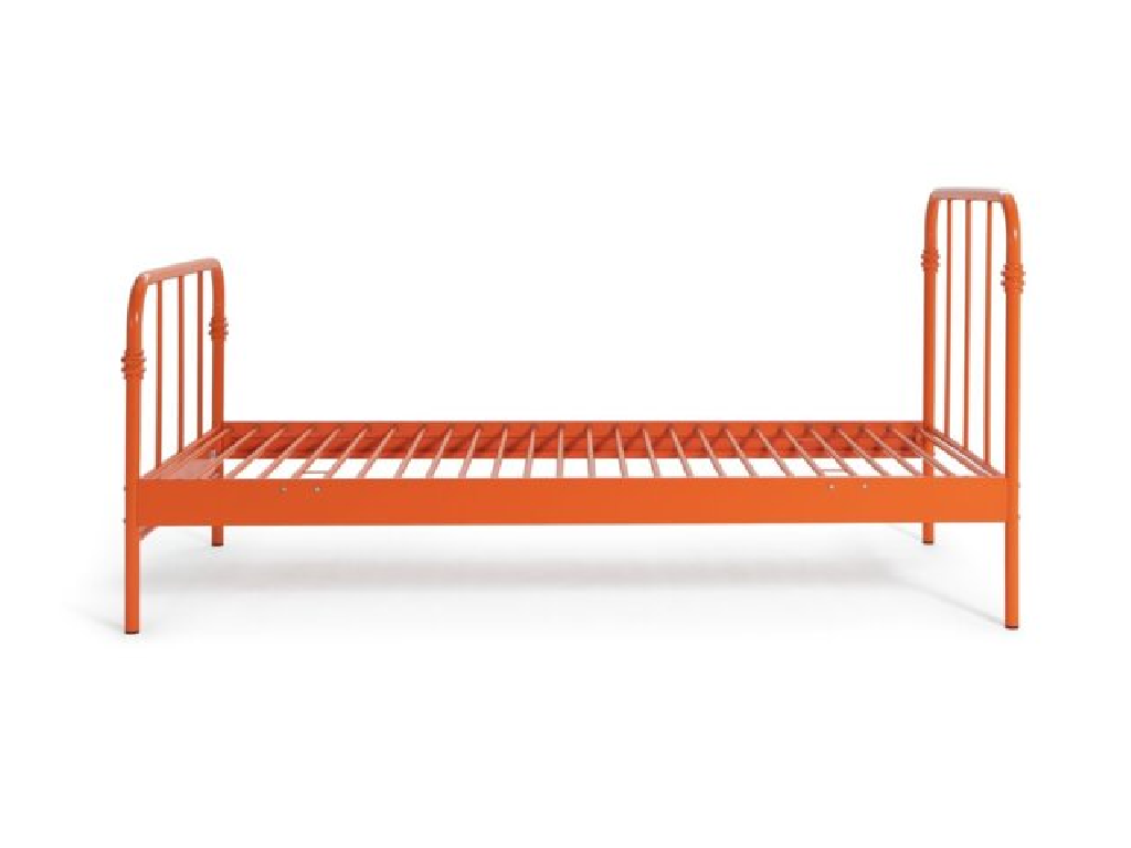 Habitat Jett Single Metal Bed Frame - Orange
