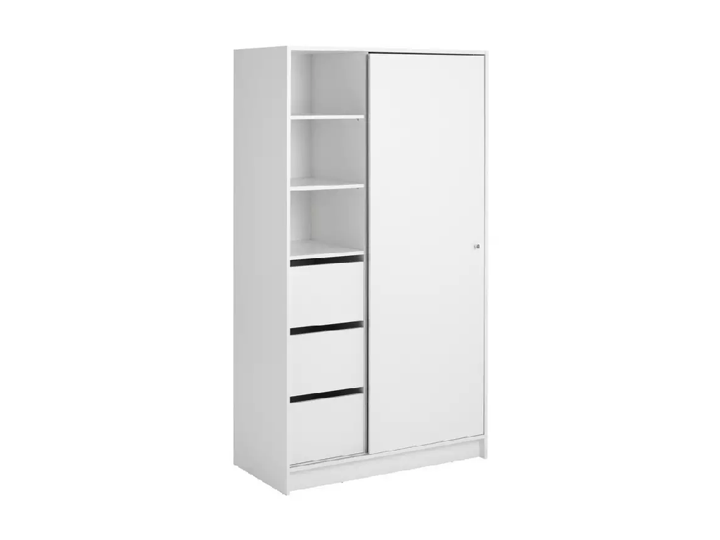 Malibu 1 Door Sliding Wardrobe