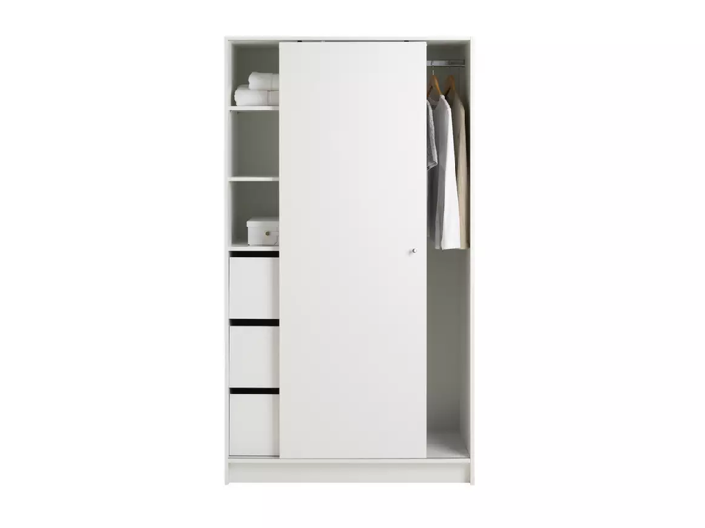Malibu 1 Door Sliding Wardrobe