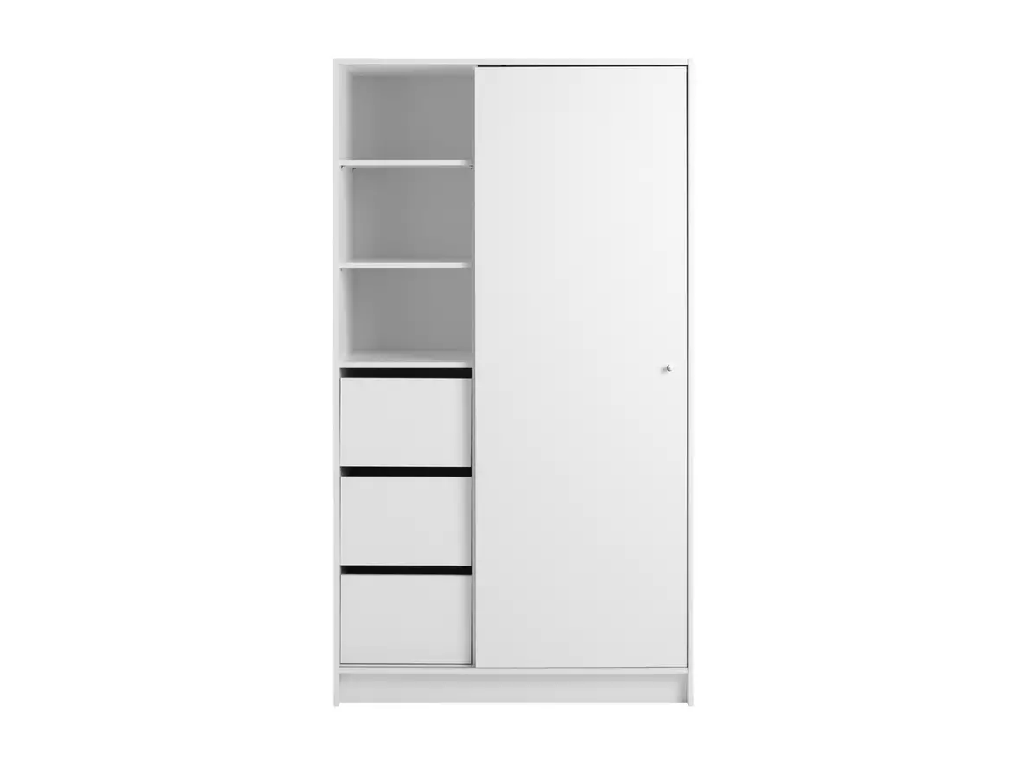 Malibu 1 Door Sliding Wardrobe