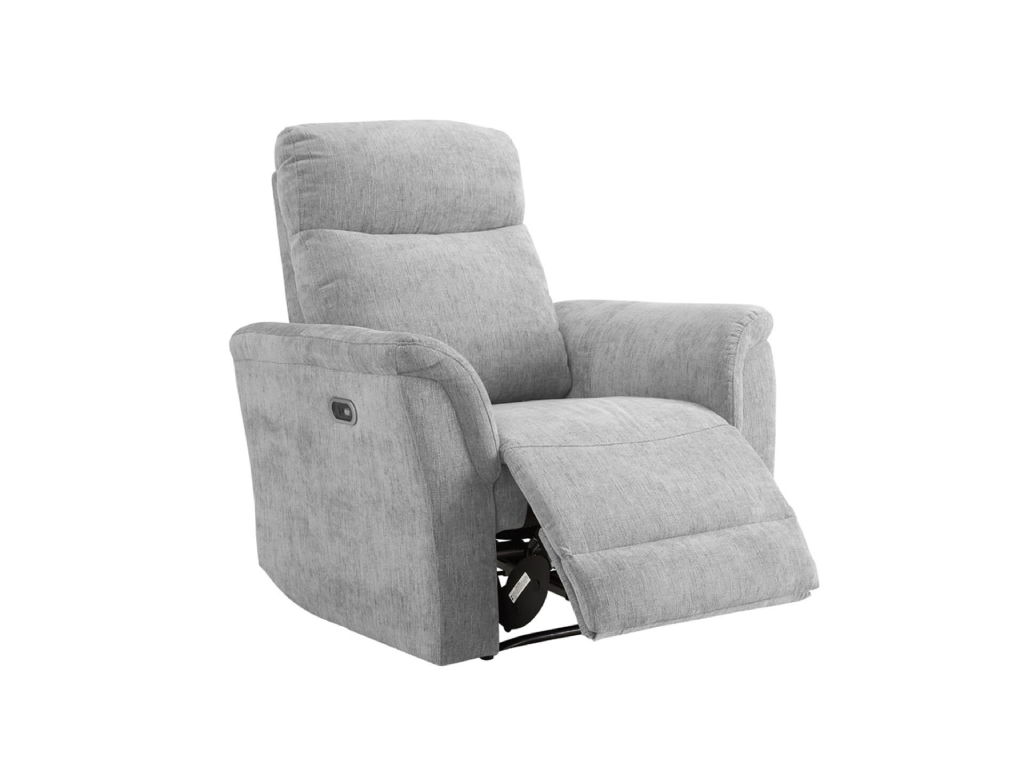 Maude 1 Seater Electric Recliner Fabric - Grey