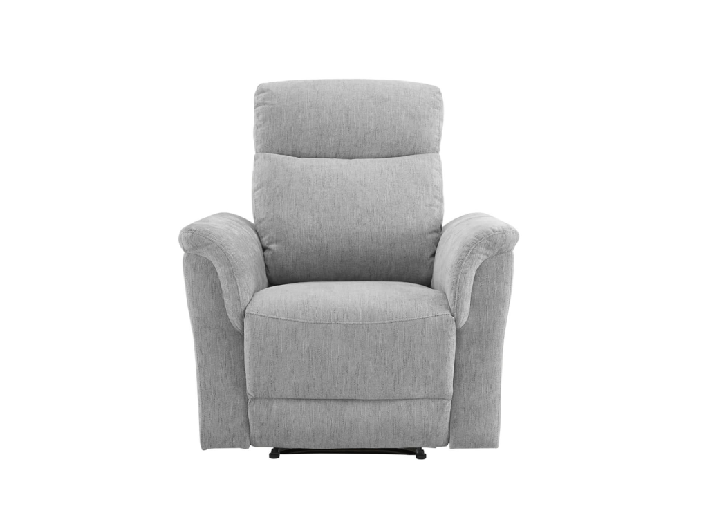 Maude 1 Seater Electric Recliner Fabric - Grey