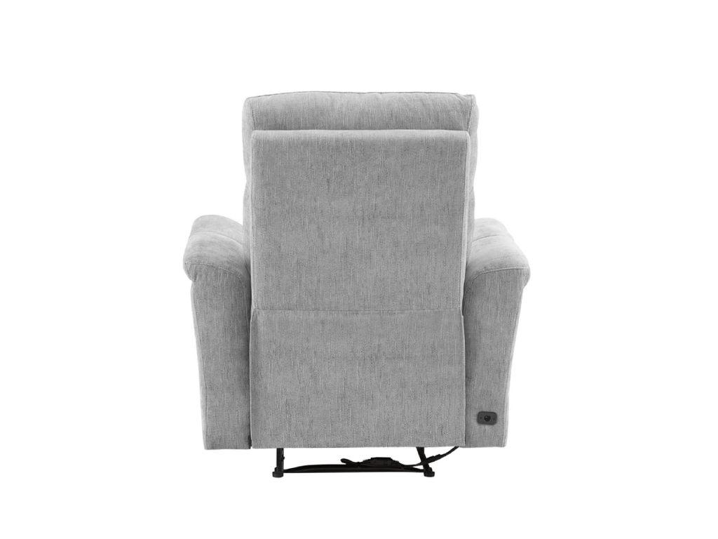 Maude 1 Seater Electric Recliner Fabric - Grey