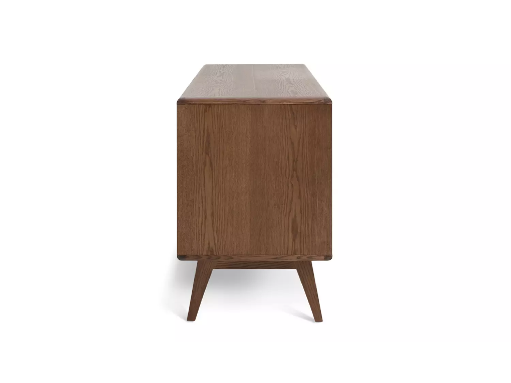 Habitat x Scion Esala 2 Door 3 Drawer Sideboard-Walnut Stain
