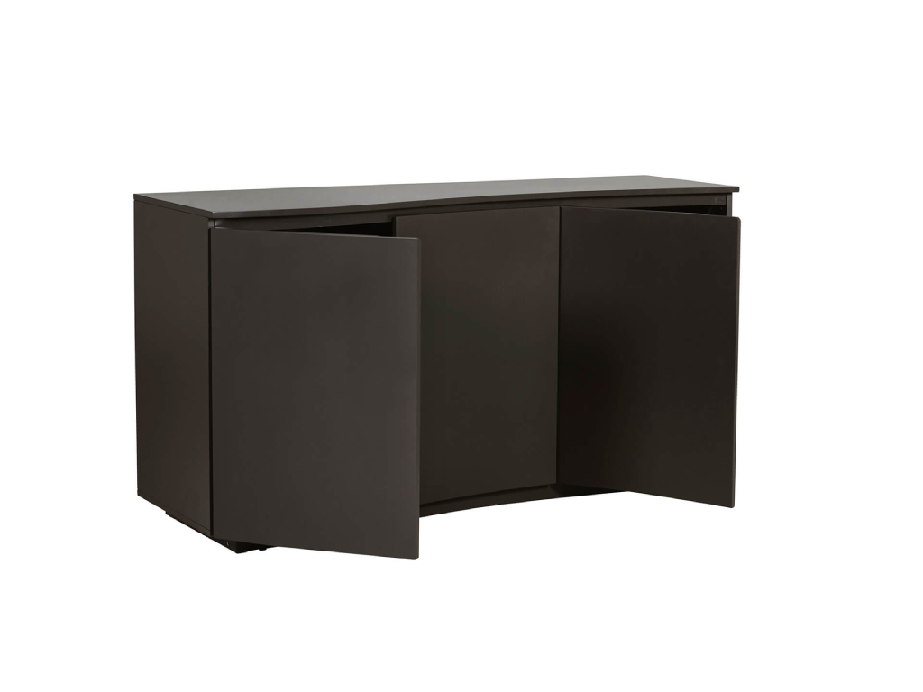 Daiva 3 Door Sideboard Large - Charcoal