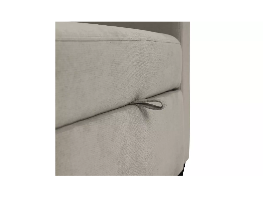 Habitat Reagan Single Fabric Chairbed - Natural