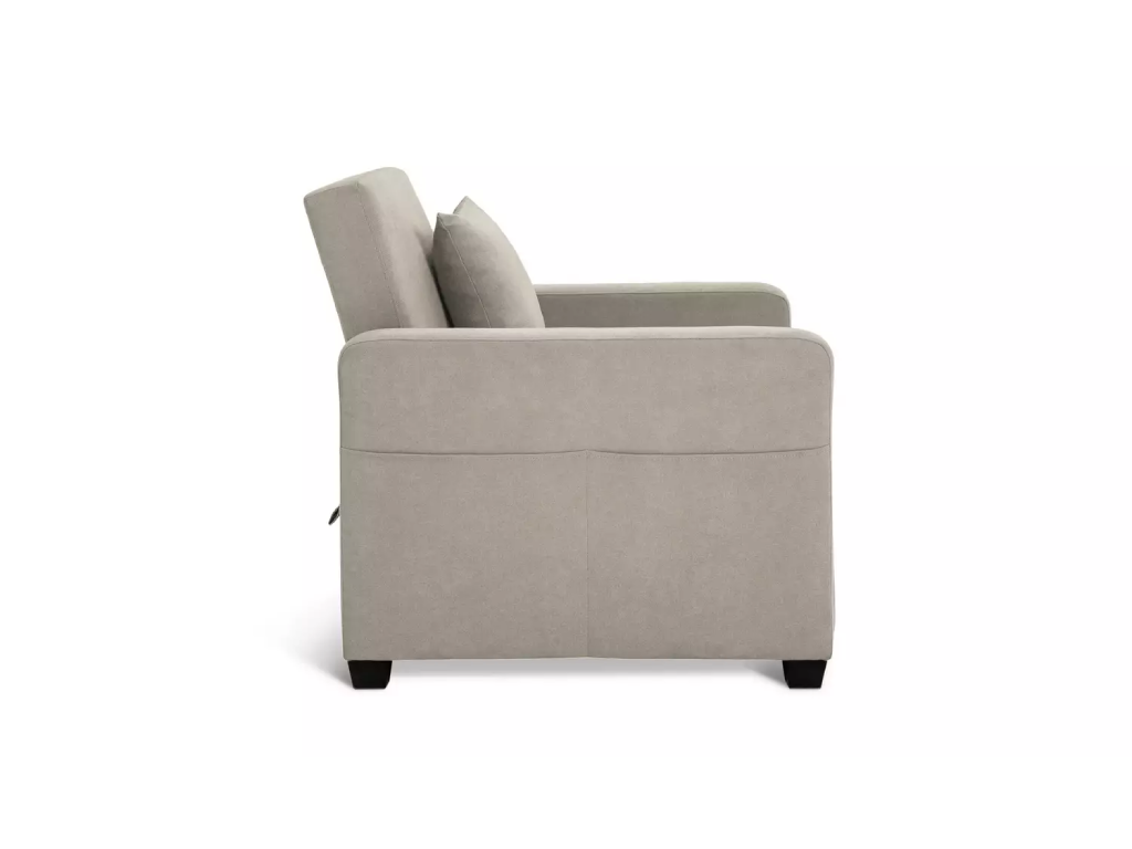 Habitat Reagan Single Fabric Chairbed - Natural