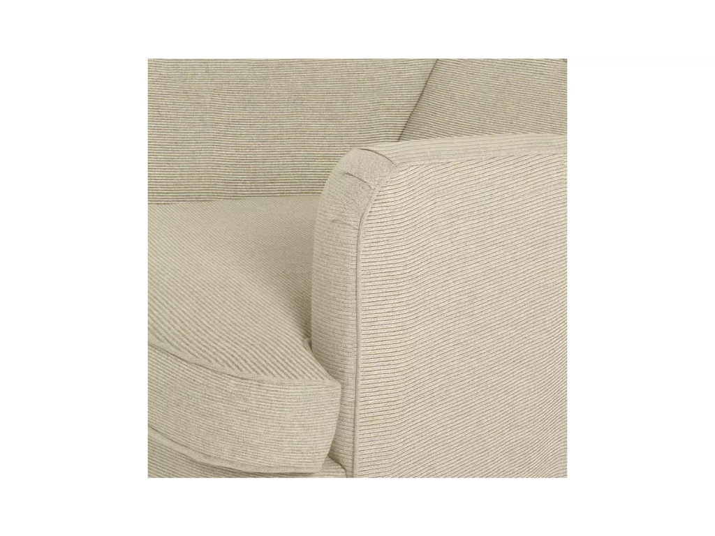 Habitat Callie Fabric Wingback Chair - Latte