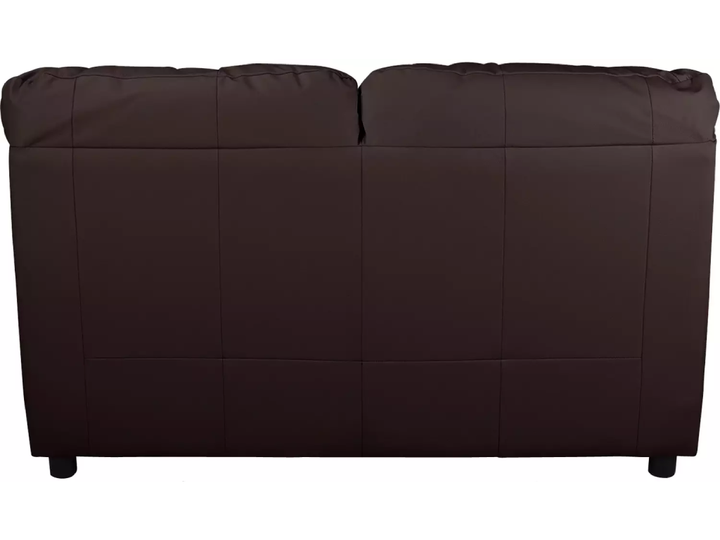 Milano Leather 2 Seater Sofa - Chocolate