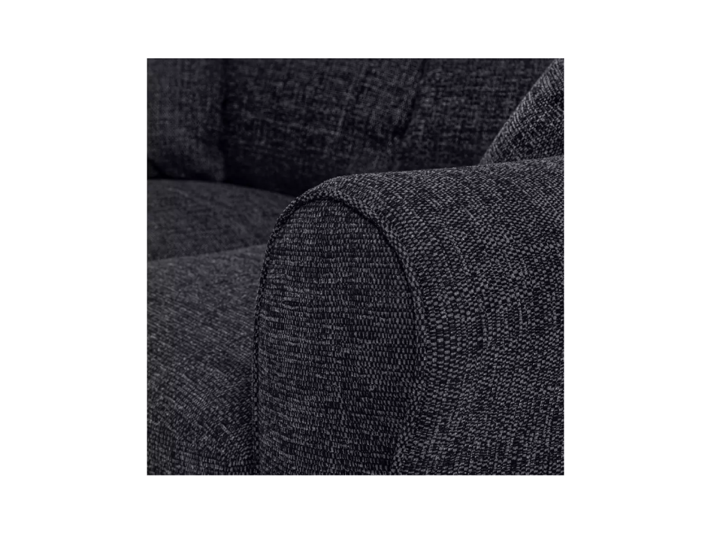 Lisbon Fabric 3 Seater + 2 Seater Sofa Bed Set - Charcoal