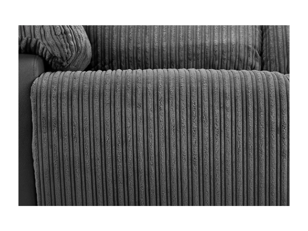 Bradley Fabric Manual Recliner Chair - Charcoal