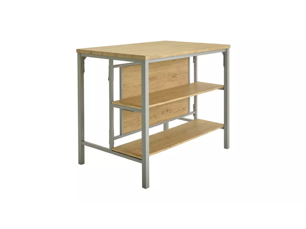 Darien Grey Bar Table & 2 Stools