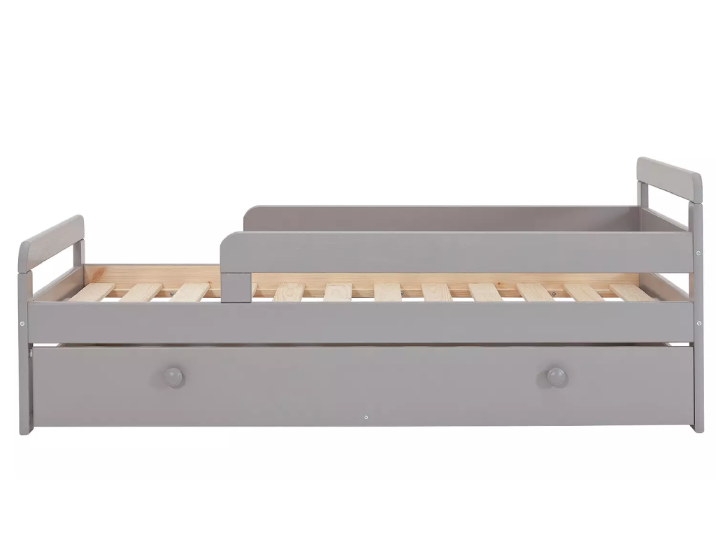 Habitat Ellis Toddler Bed Frame with Drawer - Grey